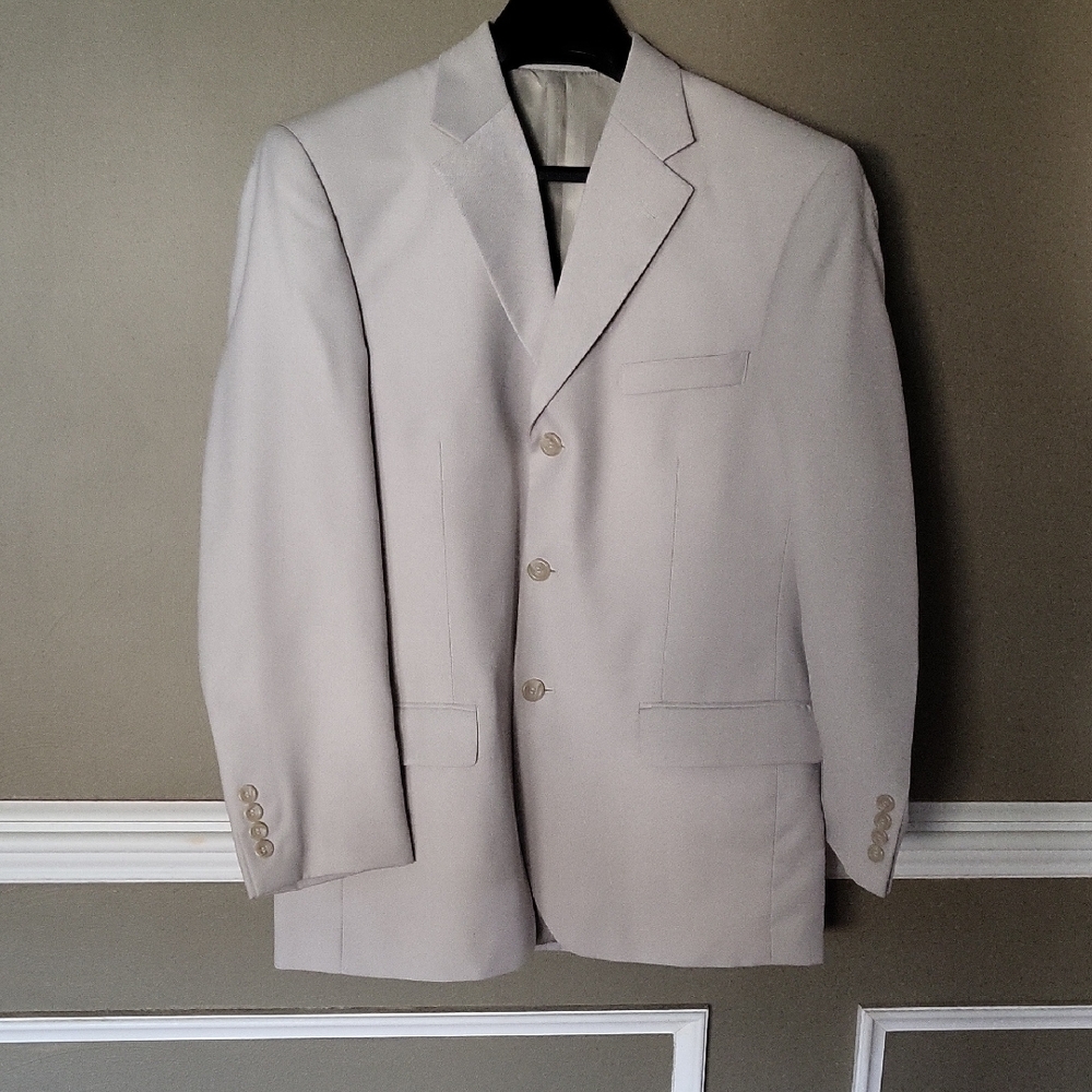 Mazzoni Men's Cream Blazer Size 38S